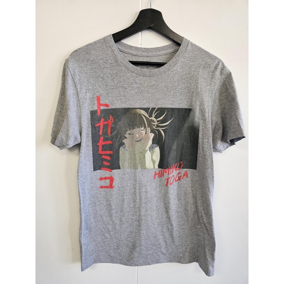 my hero academia Other - My Hero Academia Himiko Toga Shirt Mens Small Gray Anime Graphic Tee T-Shirt
